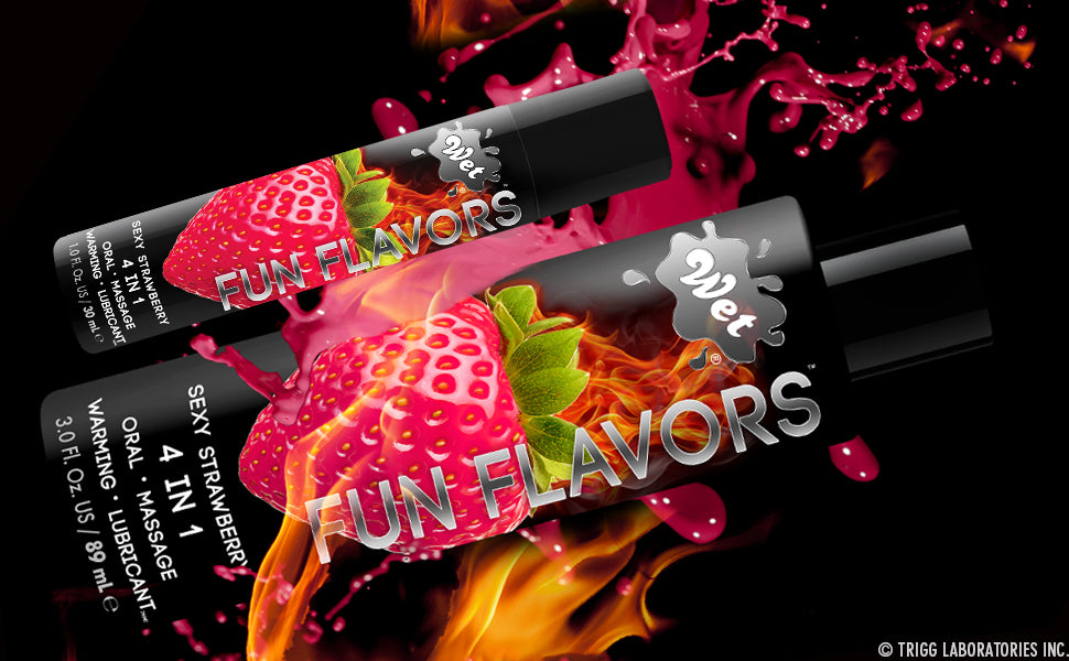  Tastes like the real thing, Fun Flavors Lubricants are a fun way to introduce oral sex to a partner who might be a little hesitant. Apply a few drops of lube to erogenous zones and invite your partner to discover them one by one.