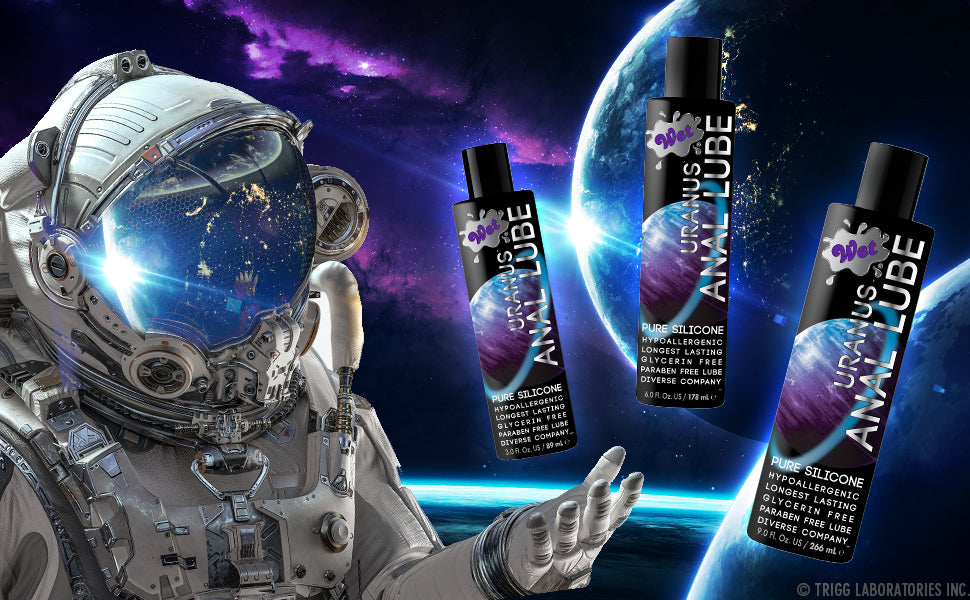 Wet Uranus Anal lubes are thicker than traditional silicone based formulas, providing you with the extra cushioning needed for backdoor play. Trust your journey with a lubricant that can go the distance while giving the needed slippery lubrication needed.