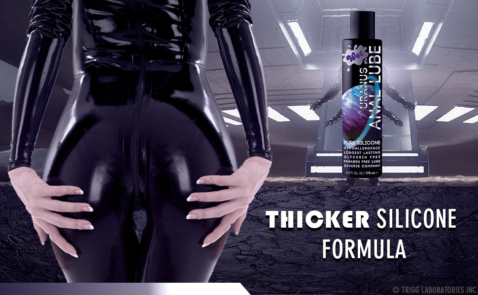 Wet Uranus Silicone Anal sex lube was specifically designed to provide the ultimate lubricating experience during anal intercourse. This paraben-free formula is clear, odorless, non-sticky, and latex friendly. This backdoor silicone based lube is a thick 